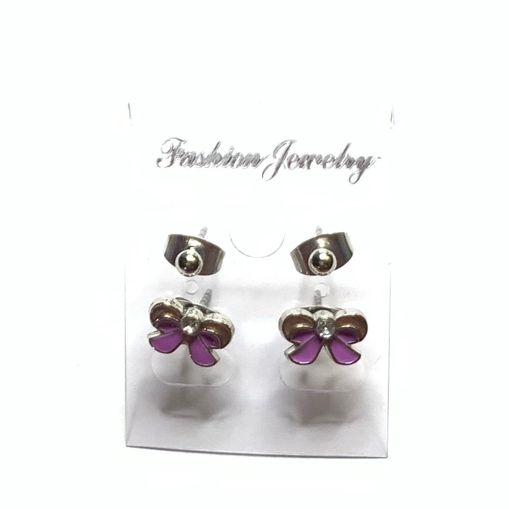 Bow Earrings Set